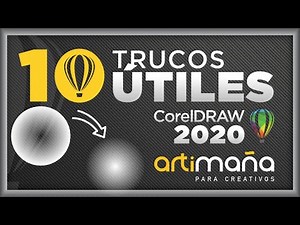 Los 10 TRUCOS de CORELDRAW 2024👌🏻 para DISEÑADORES principiantes✍🏼