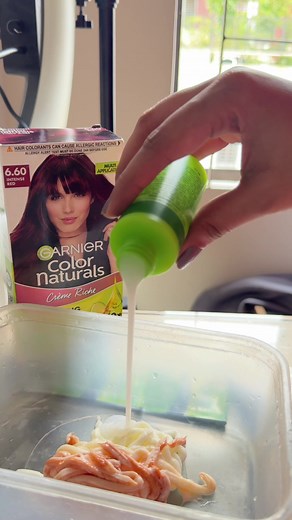 Garnier Intense Red Hair Color Review | Beauty by Natasha