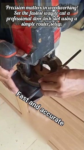 Mastering Door Lock Mortises With This Simple Tool