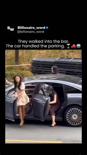 Billionaire_word | A woman steps out of a Huawei smart vehicle and faces questions about parking. Instead of replying, she lets the car answer. In seconds,... | Instagram