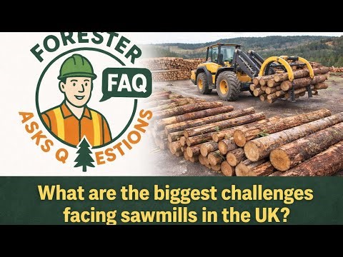 What are the biggest challenges facing sawmills in the UK?