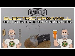 Grainfather Electric Grain Mill Overview & First Impressions For Homebrewers