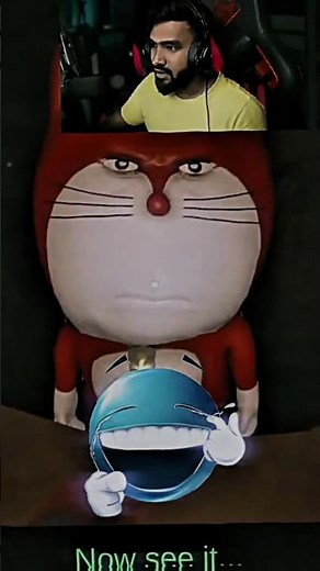 TECHNO GAMERZ HORROR DOREMON 💀🔥 #ujjwal