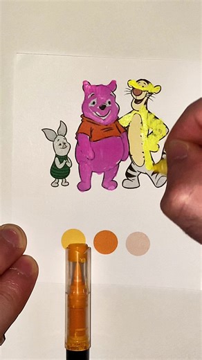 Winnie the Pooh Color Filter Game