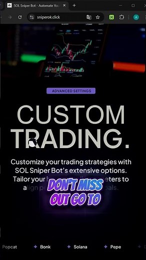 🤖 MASTER SOLANA TRADING BOTS: AI, PYTHON, TELEGRAM & AUTO STRATEGIES 🚀