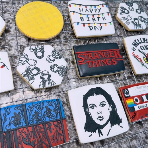 Delicious Stranger Things Inspired Cookie Recipes