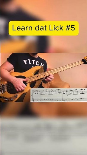 Bass Shorts 115 Learn Dat Lick #5