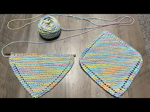 Knitting Grandma's Favorite Dishcloth