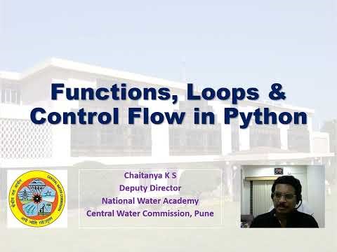 Functions, Loops and Control Flow in Python