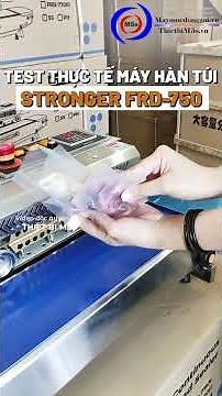 [NEW] Stronger FRD-750I Continuous Bag Sealing Machine with Stainless Steel Casing