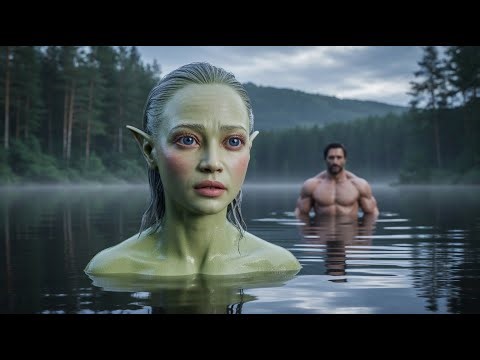 Alien Woman Bathing in a Lake Screams for Help: “Sir! Someone Just Stole My Clothes!