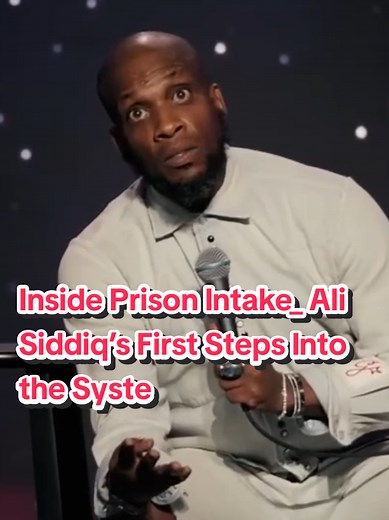 Inside Prison Intake_ Ali Siddiq’s First Steps Into the System #comedy #fyp #foryoupageofficial #fypシ #standupcomedy