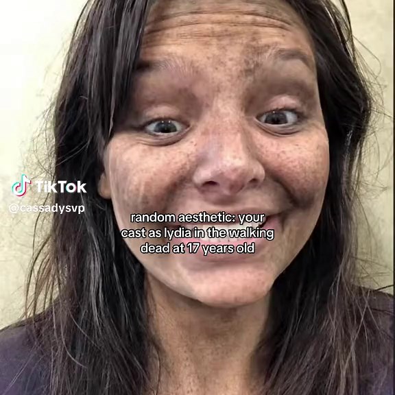 Cassady McClincy as Lydia in The Walking Dead