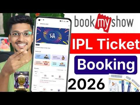 BookMyShow IPL Ticket Kaise book Karen | How to Book IPL ticket 2026 | IPL ticket booking 2026
