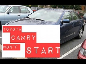 2009 Toyota Camry won't start issue.....one click....fixed!