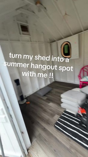 Transform Your Shed into a Summer Hangout Spot