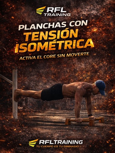 🔰 Principiante ⏱️ 20’’ trabajo ⏸️ 30’’ descanso 🔁 3 series 👉 Presión suave, foco en activar abdomen y glúteos. ⚡ Intermedio ⏱️ 30’’ trabajo ⏸️ 20’’ descanso 🔁 4 series 👉 Más presión contra la columna, cuerpo firme y estable. 🔥 Avanzado ⏱️ 40’’ trabajo ⏸️ 15’’ descanso 🔁 4–5 series 👉 Máxima tensión isométrica, control total del core. Clave RFL: No es aguantar más tiempo, es generar más tensión.#calistenia #fitness #descensodepeso #gimnasia #entrenar