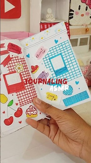 Relaxing Journaling ASMR ✨ |#diy #kawaii #journaling #easy #journalsupplies