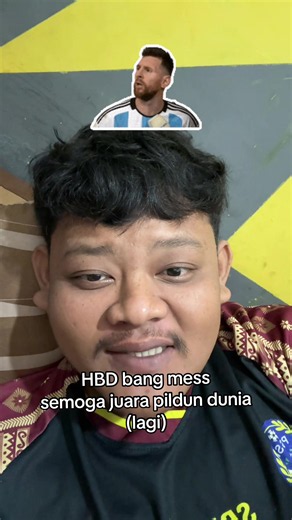 Ucapan HBD Messi: Semoga Juara Pildun Dunia Lagi