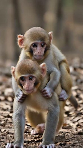 Playful Baby Monkeys Won’t Stop Teasing Each Other 🐵😂🐵
