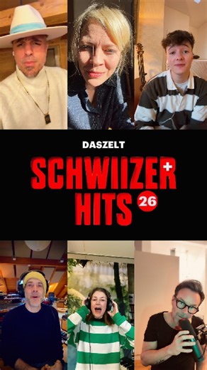 DASZELT on Instagram: "NUR NOCH 2 WOCHEN BIS ZUR PREMIERE DER SCHWIIZER HITS 2026! Ein kleines Senk Peak was dich bei der Show mit den beliebtesten Schwiizer Musiker/innen, mitreissenden Emotionen und echten Momenten erwartet! Mit dabei: ⭐️ @remoforrer ⭐️ @jaelmusic ⭐️ @florian_ast_official ⭐️ @adriansternmusic ⭐️ @dodo_music ⭐️ @sinabellwald ⭐️ @slaedu Jetzt Tickets sichern und live dabei sein wenn DAS ZELT auf Tournee geht! 📍 Lenk – Wildstrubel-Arena | 20.02.2026 | 20:00 📍 Oensingen – Bechbu