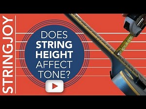Does Guitar String Height / Action Affect Tone?