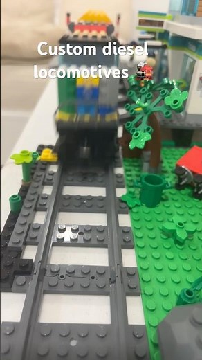 Diesel locomotives #lego #trainlego ￼#train #locomotive #frieghttrain #america #subscribe ￼