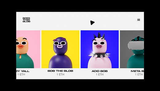 10 Digital Art Portfolio Examples That Put NFTs Front and Center