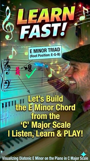 The Secret to LEARNING and PLAYING the E Minor Chord | Learn FAST, not HARD!