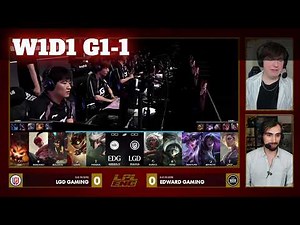 LGD vs EDG - Game 1 | Week 1 Day 1 LPL Summer 2026 | LGD Gaming vs Edward Gaming G1 full