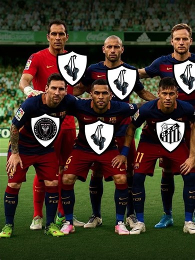 Squad Team Barcelona 2015/16 #shortsfeed