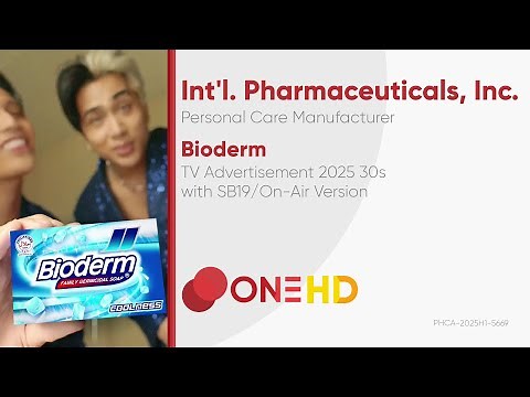 Bioderm TV Ad 2025 30s with SB19 (Philippines, On Air Version) [HD]