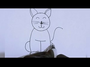 How to Draw a Cat Step by Step|Easy Cat Drawing Tutorial:Step by Step Guide|Cat drawing|Simple cat