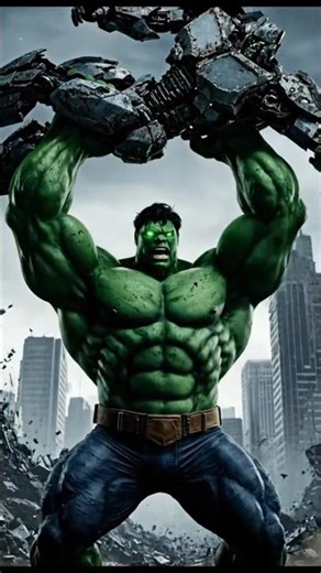 HULK vs MEGATRON | एक जंग जो शहर हिला दे! 💣#hulk #ai #megatron #shorts