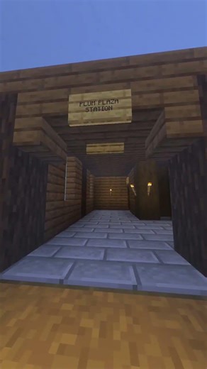 Minecraft Subway Station Design! #shorts