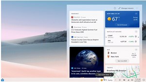 Windows 10 is getting more useful with a new taskbar widget