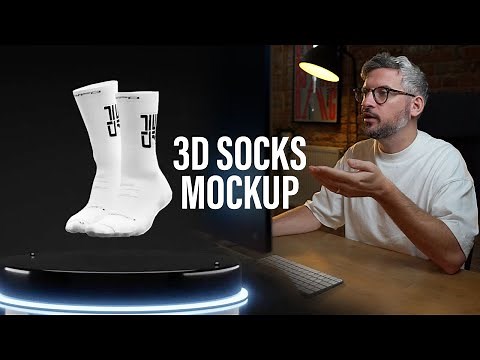 Create High-Quality 3D Sock Designs in Blender: Easy Mockup Tutorial