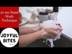 20 விநாடிகளில் கைகளை நன்கு கழுவுவது எப்படி | How to Wash Hands Perfectly