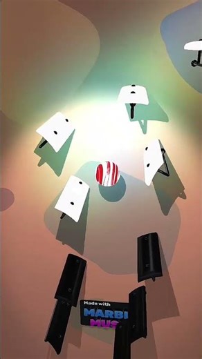 Satisfying Ball Physics Animation 🤯 | 3D Short Loop #shorts
