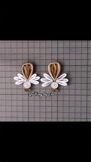 Quilled Angels #diy #art #handmade #quilling #papercraft #quillingart #filigrana #diycrafts #viral