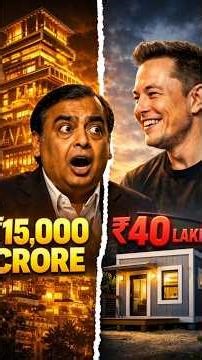 Duniya ka sabse ameer 'Bhikari'? 🏠❌ Elon Musk’s Shocking House! #fact #FactoJolt