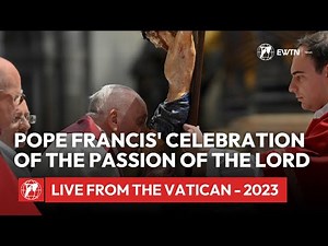 LIVE from the Vatican | Pope Francis celebrates the Lord's Passion | April 7, 2023