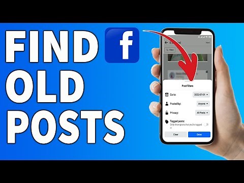 How to find old posts on your Facebook timeline [UPDATE]