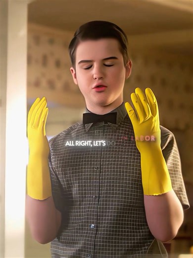 Mandy is about to give birth，and Sheldon is here to help……#youngsheldon #shorts #edit