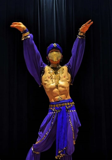 The Charm of Purple in Belly Dance