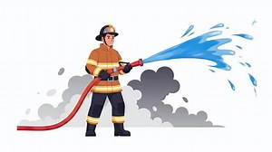 Firefighter Cartoon Images – Browse 61,660 Stock Photos, Vectors, and Video