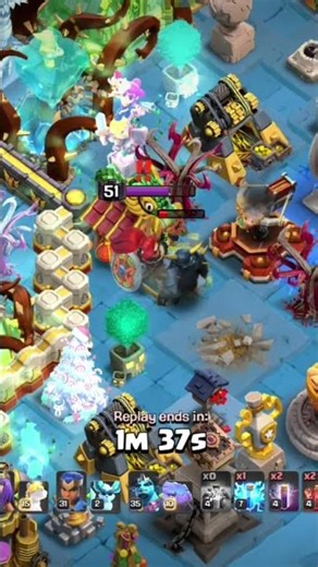 P.E.K.K.A vs Explorer Champion #coc #gaming #pekka #attack #views #viral #trend #townhall18