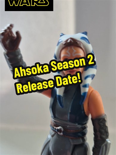 Ahsoka Season 2's release date has been officially announced at D23! I am so excited about this series, I can't tell you. #starwars #ahsoka #ahsokatano