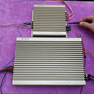 SONY XM-10020 & XM-4520 Old School MOSFET Car Audio Amplifiers Made in Japan