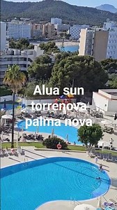 View from top floor alua sun torrenova palma nova
